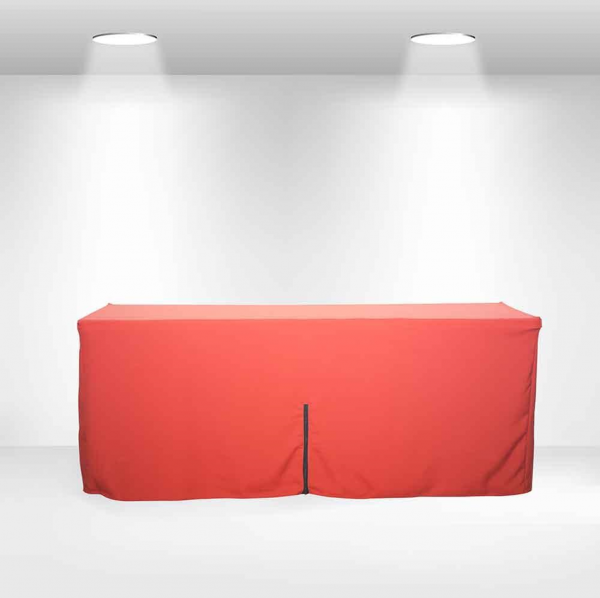 Fitted Table Covers Back with Zipper