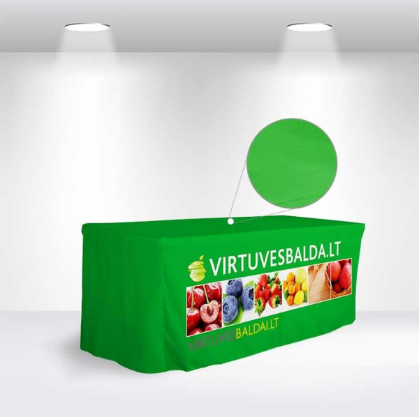 Fitted Table Covers Back with Slits
