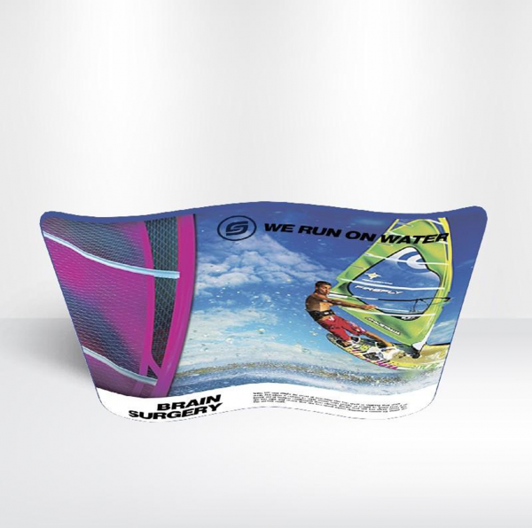 Curved Tension Fabric Display