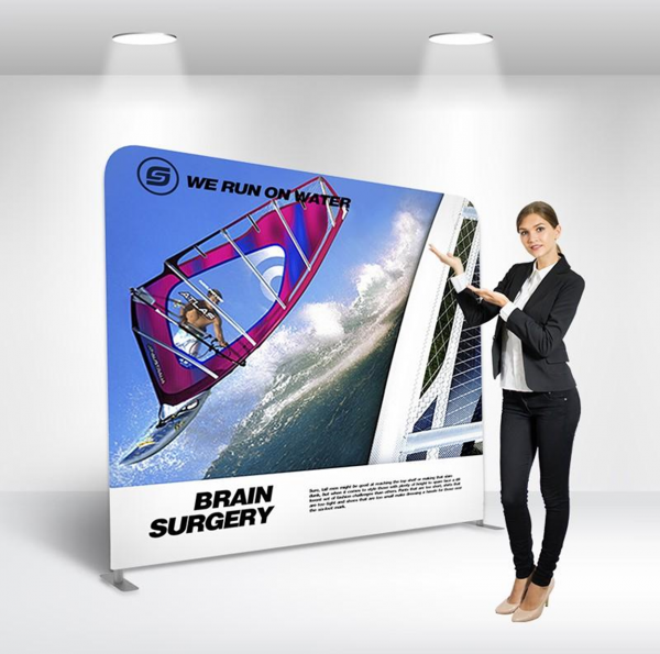 Straight Tension Fabric Display