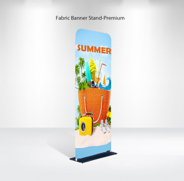 EZ Tube Fabric Banner Stand- Premium