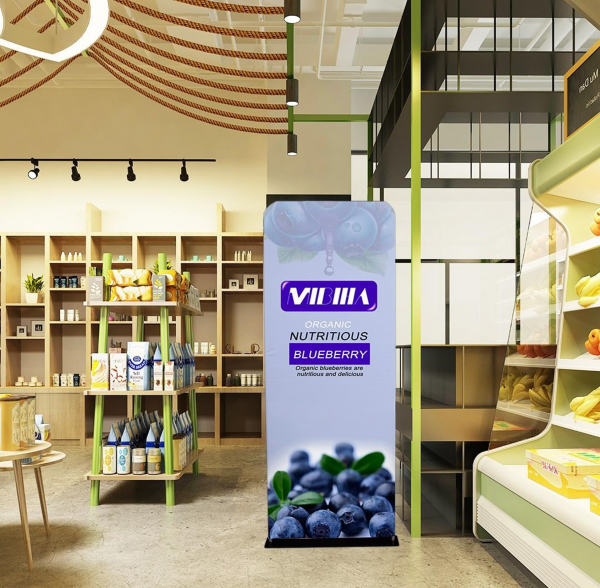 EZ Tube Fabric Banner Stand- Premium