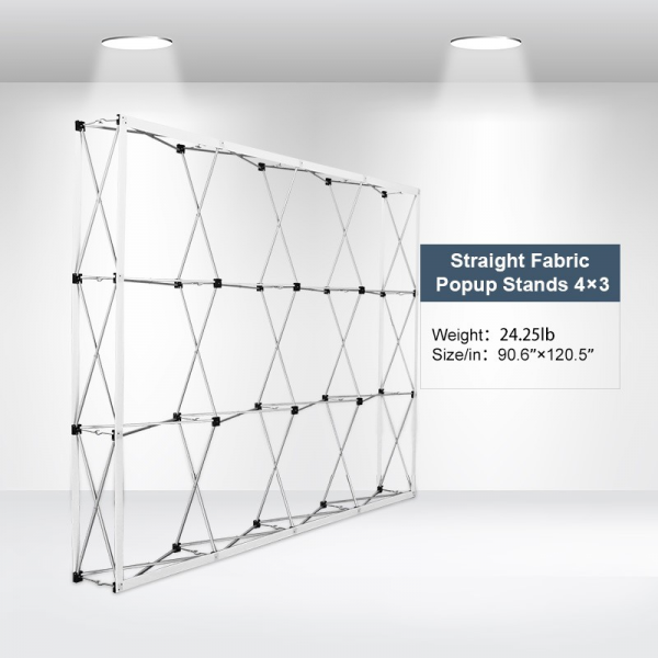 Fabric Pop-up Displays - Straight