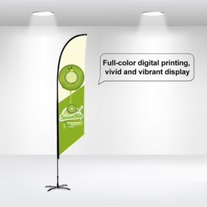 Advertising Flag - Angled