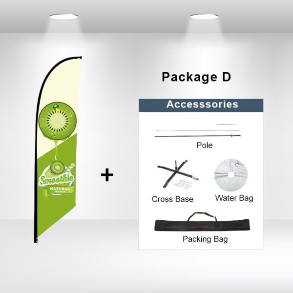 Advertising Flag - Angled