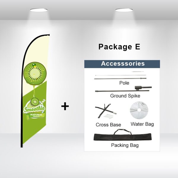Advertising Flag - Angled