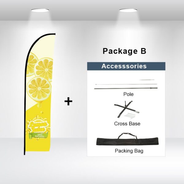 Advertising Flag - Straight