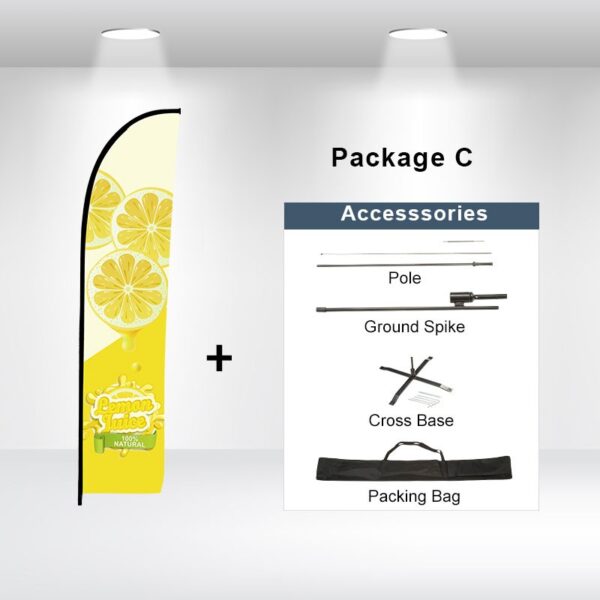 Advertising Flag - Straight