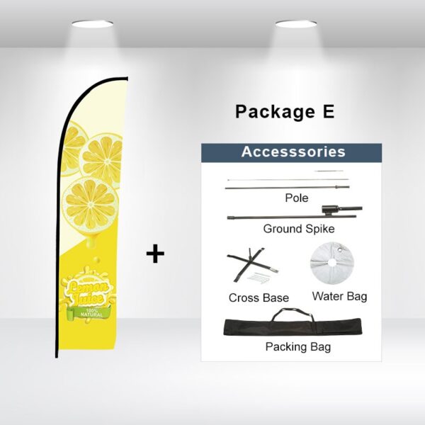 Advertising Flag - Straight