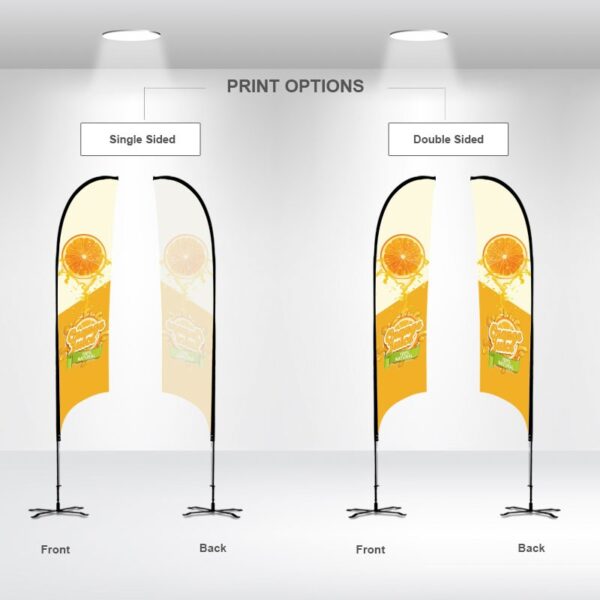 Advertising Flag - Concave