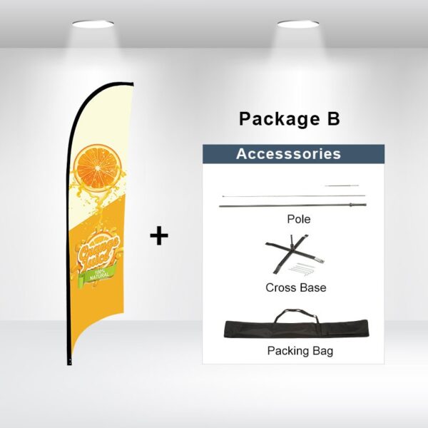 Advertising Flag - Concave