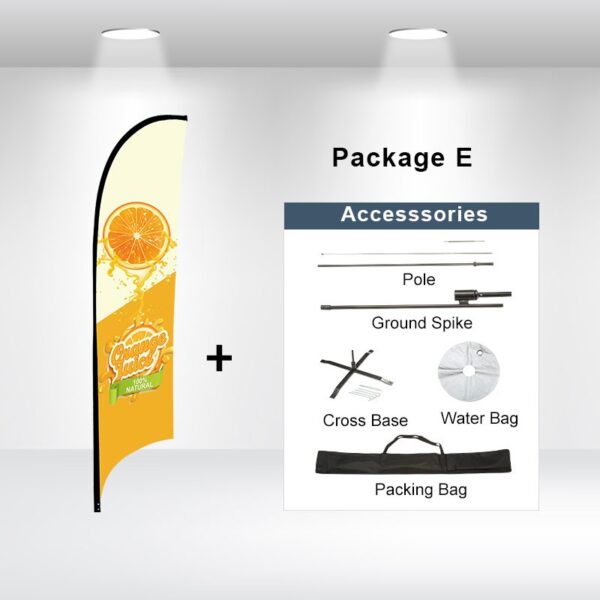 Advertising Flag - Concave