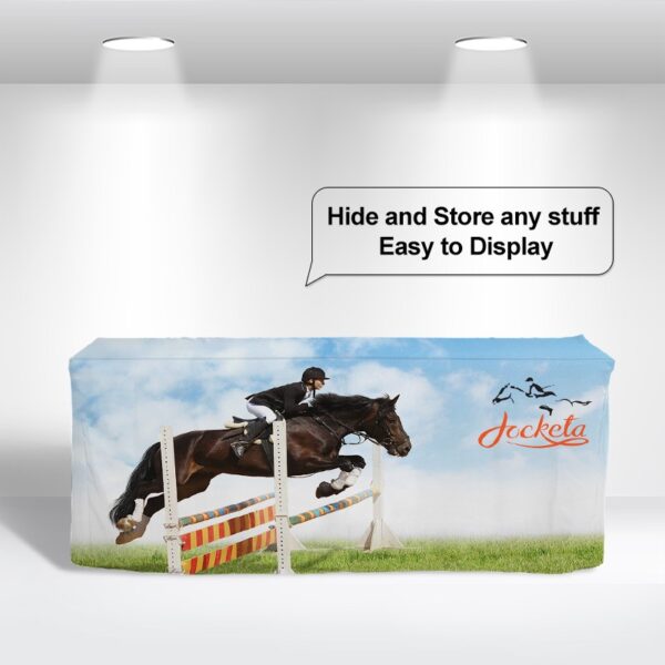 Fitted Table Covers Back with Zipper