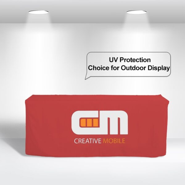 Fitted Table Covers Back with Slits