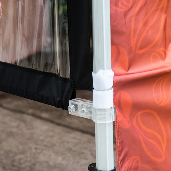 Clear PVC Half Wall