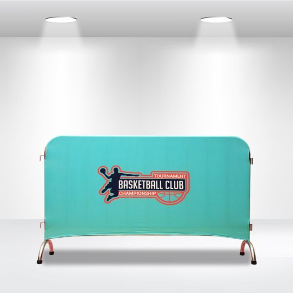 Custom Crowd Barrier Cover