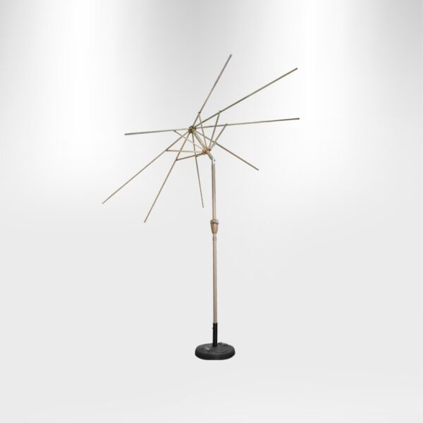 Tilting Patio Umbrellas - 2.7m x 2.7m