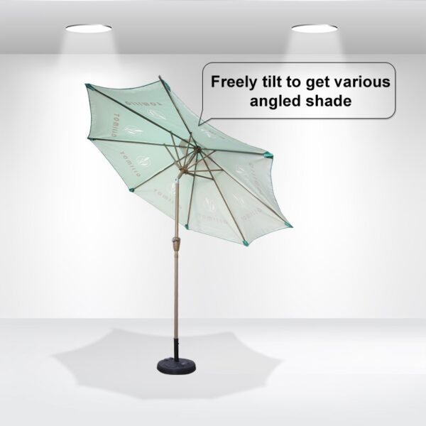 Tilting Patio Umbrellas - 2.7m x 2.7m