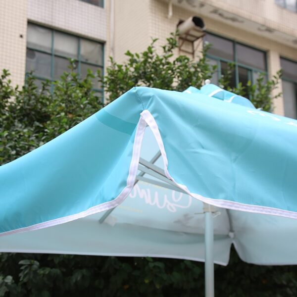 Square Patio Umbrellas with Valances - 2m x 2m