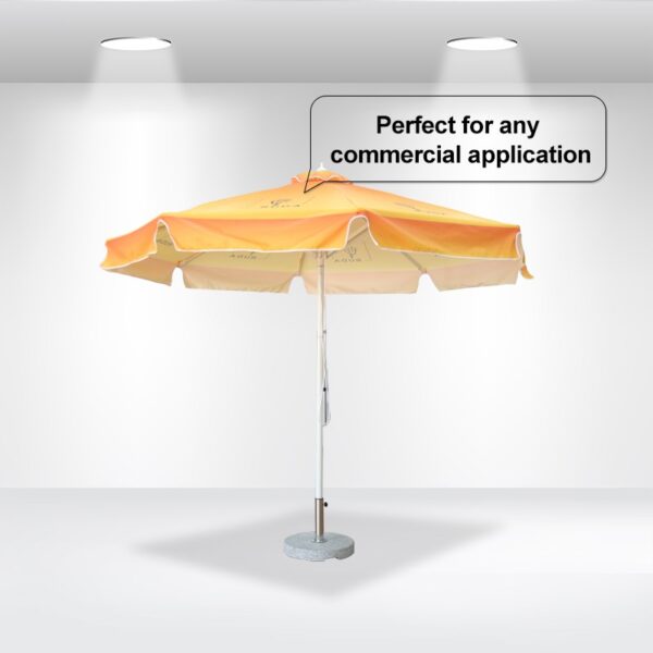 Round Market Umbrellas with Valances - 3m x 3m