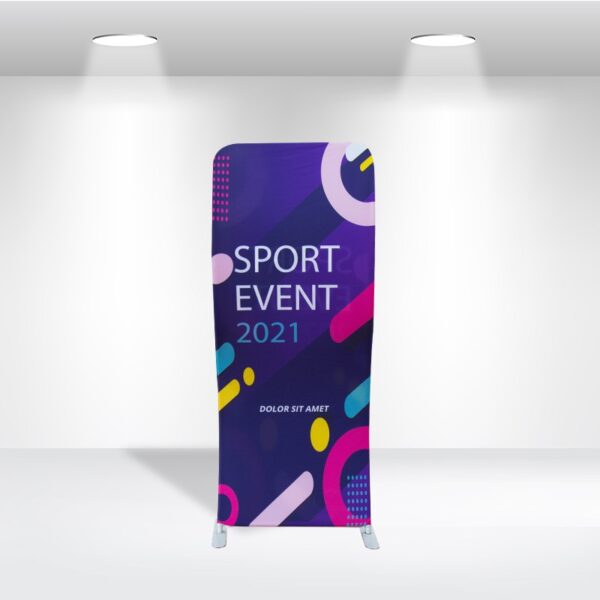 S-Shape Fabric Banners Stands