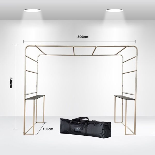 Square Arch Trade Booth