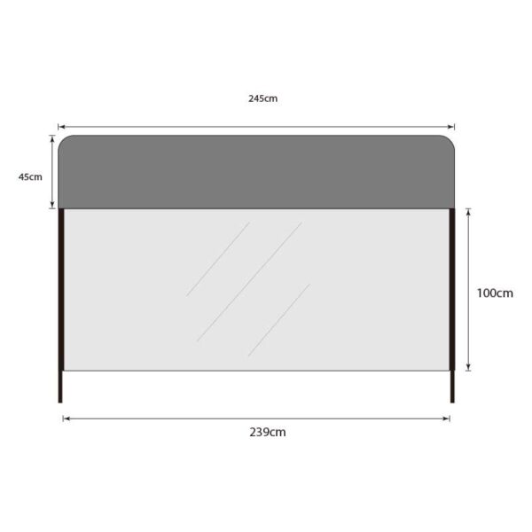Table Top Shield Protector Screen
